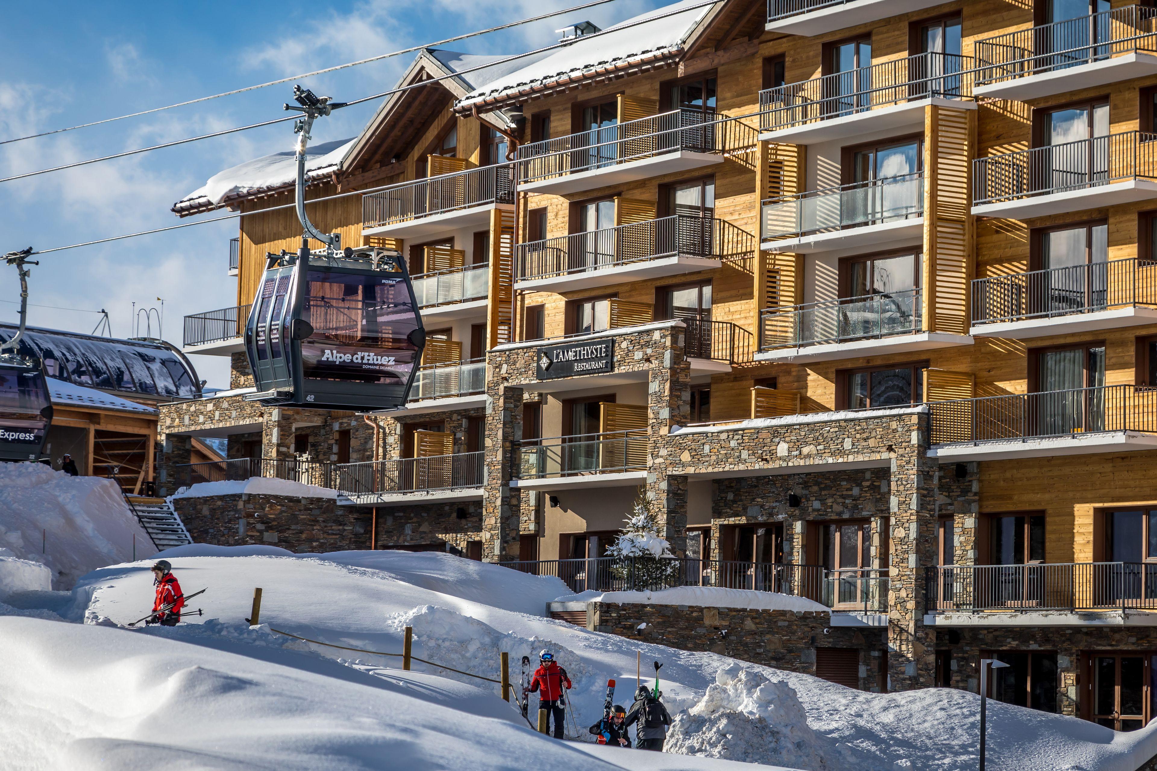 Royal Ours Blanc Boutique Hotel & Spa Alpe d'Huez Dış mekan fotoğraf