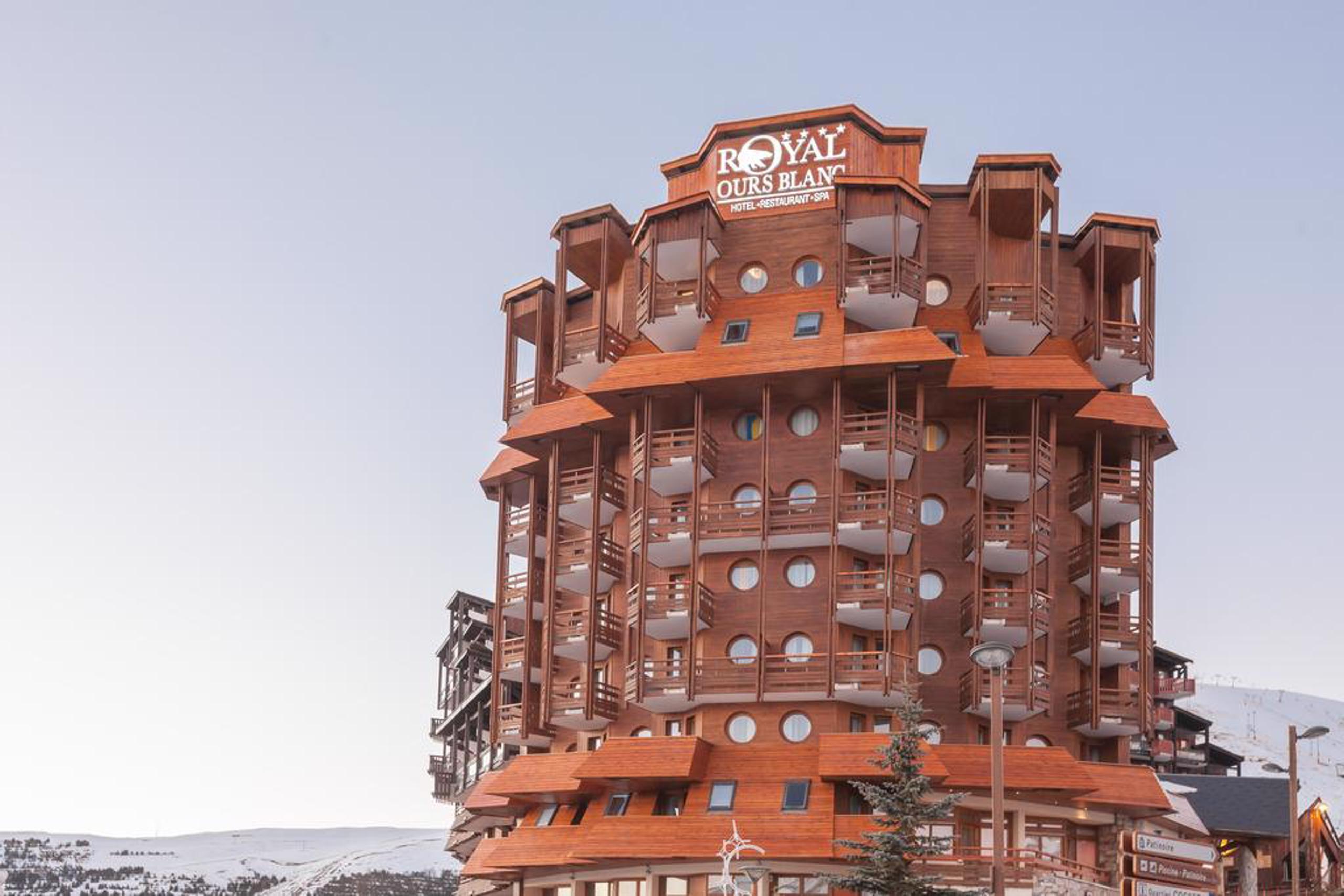 Royal Ours Blanc Boutique Hotel & Spa Alpe d'Huez Dış mekan fotoğraf