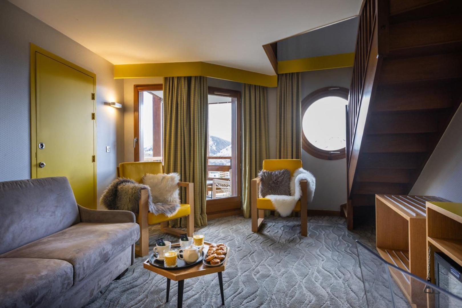 Royal Ours Blanc Boutique Hotel & Spa Alpe d'Huez Dış mekan fotoğraf
