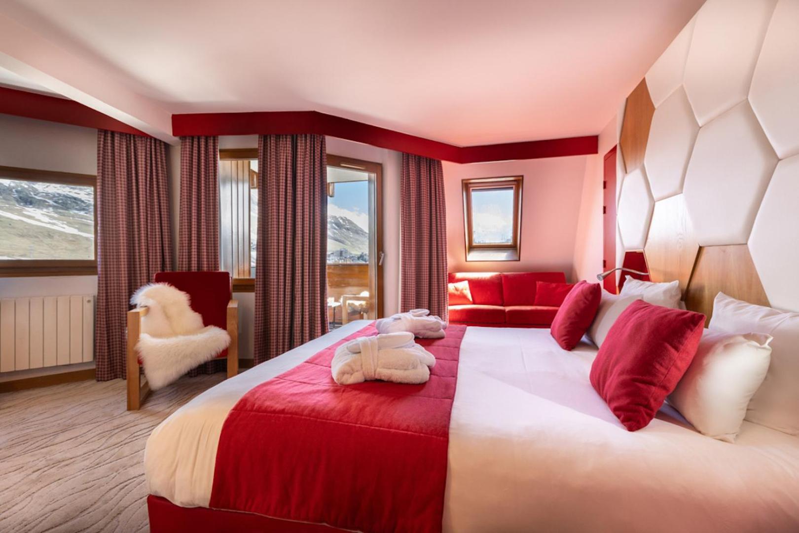 Royal Ours Blanc Boutique Hotel & Spa Alpe d'Huez Dış mekan fotoğraf