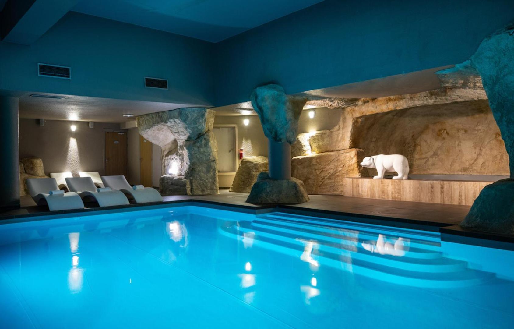 Royal Ours Blanc Boutique Hotel & Spa Alpe d'Huez Dış mekan fotoğraf