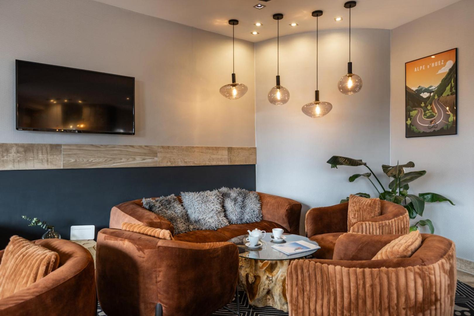 Royal Ours Blanc Boutique Hotel & Spa Alpe d'Huez Dış mekan fotoğraf