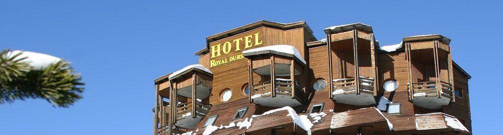 Royal Ours Blanc Boutique Hotel & Spa Alpe d'Huez Dış mekan fotoğraf