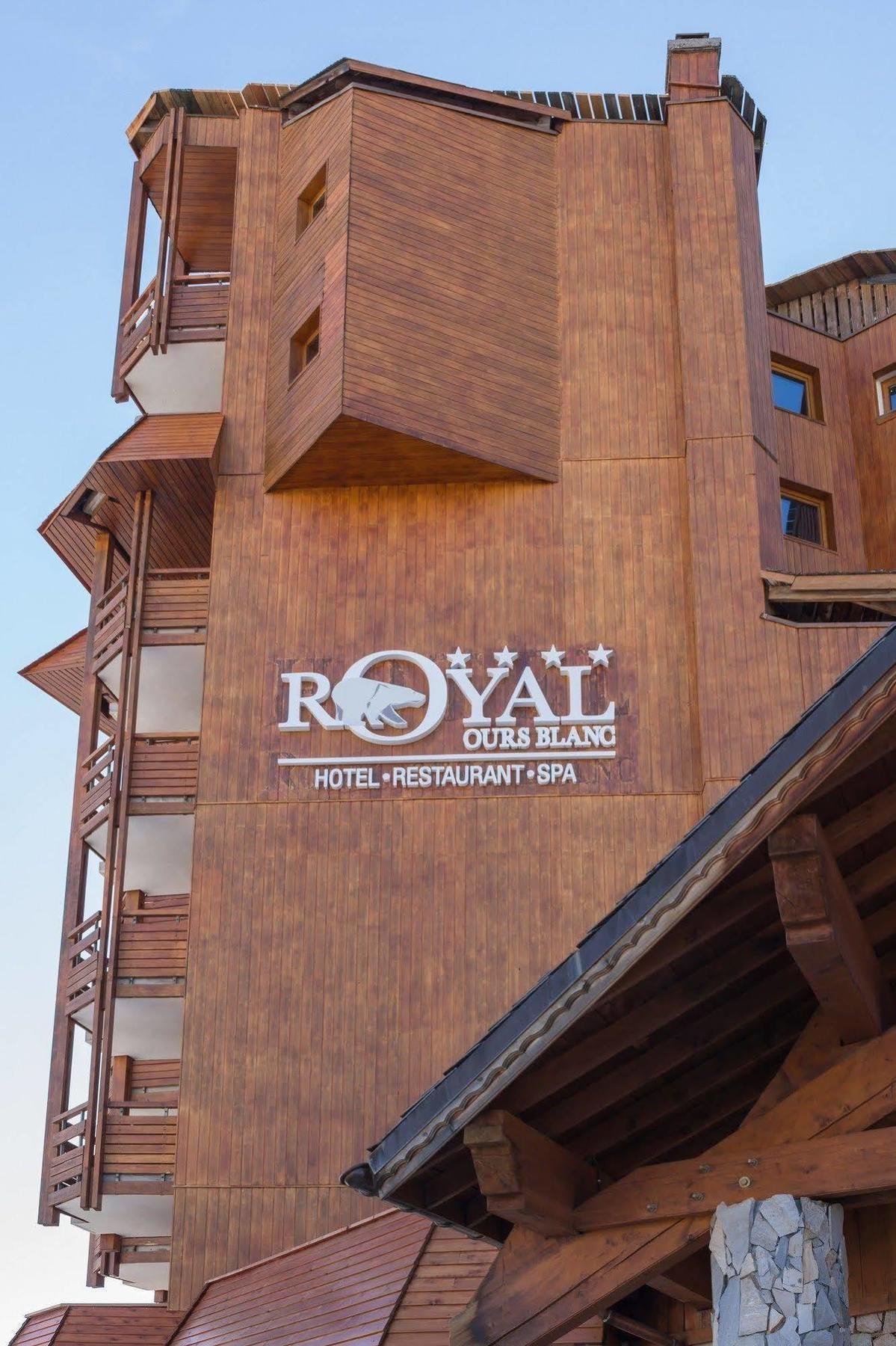 Royal Ours Blanc Boutique Hotel & Spa Alpe d'Huez Dış mekan fotoğraf